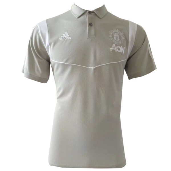 Polo Manchester United 2019 2020 Gris